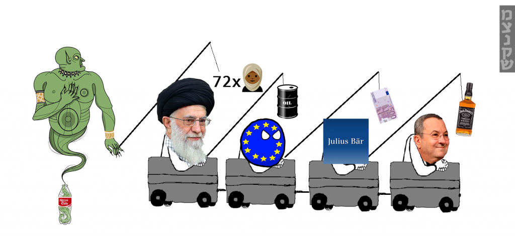 הקשר בין אהוד ברק לאיראן