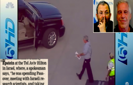 אפשטיין ביקר בארץ כשעמד להכנס לכלא על שידול קטינות לזנות למרות שהפספורט שלו אמור היה להשלל, תחת שר הביטחון ברק ביקר בבסיסים צבאיים ועשה "עסקים"